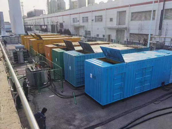 乌鲁木齐柴油发电机出租案例展示